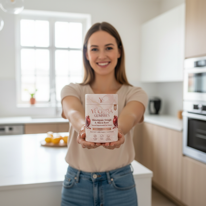YUCHIRA Gummis – Himalaya Shilajit & Maca-Wurzel für Frauen